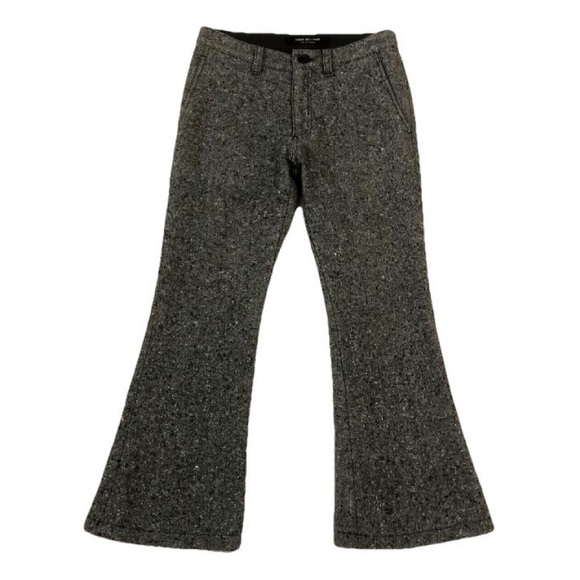 JUNYA WATANABE COMME DES GARÇONS CROP FLARE LEG  PANT TROUSER SIZE S JAPAN - Picture 1 of 14